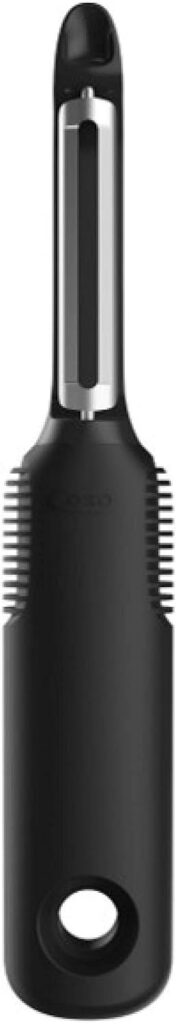 OXO Good Grips pelador giratorio, doble cuchilla