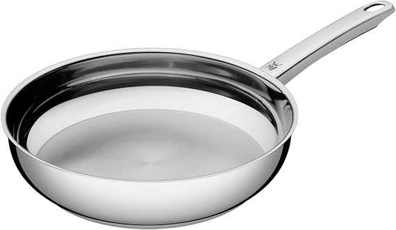 Sartén WMF Favorit de acero inoxidable Cromargan de 28 cm con mango largo