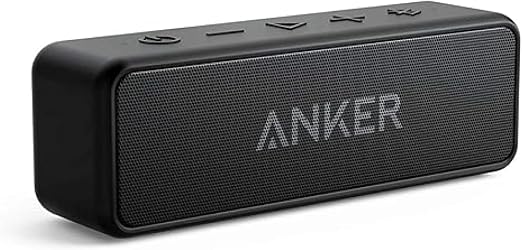 Altavoz Anker Soundcore 2 negro alargado con controles superiores