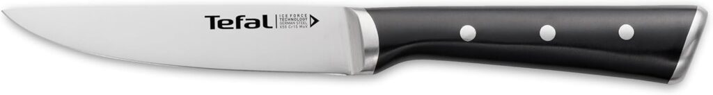 Cuchillo Tefal Ice Force Utility de 11 cm con mango negro remachado