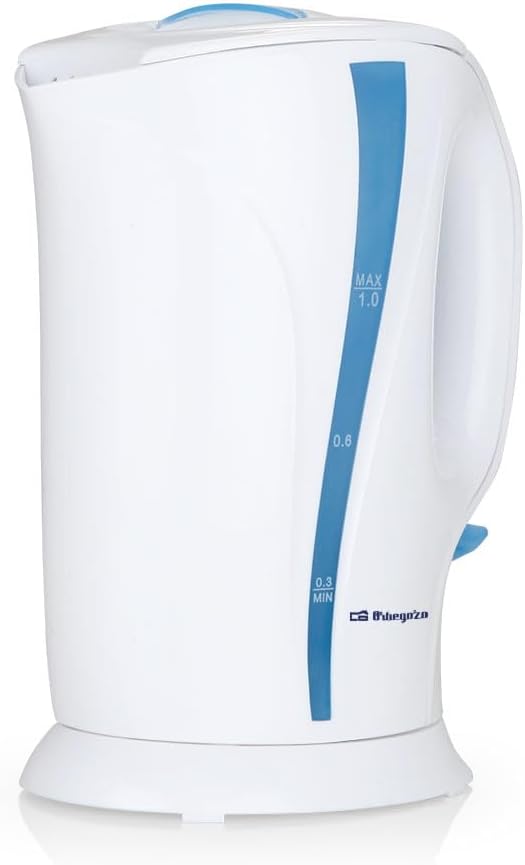 Orbegozo KT5002 blanco con escala azul de nivel de agua