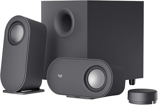 Sistema Logitech Z407 con dos satélites, subwoofer y control inalámbrico