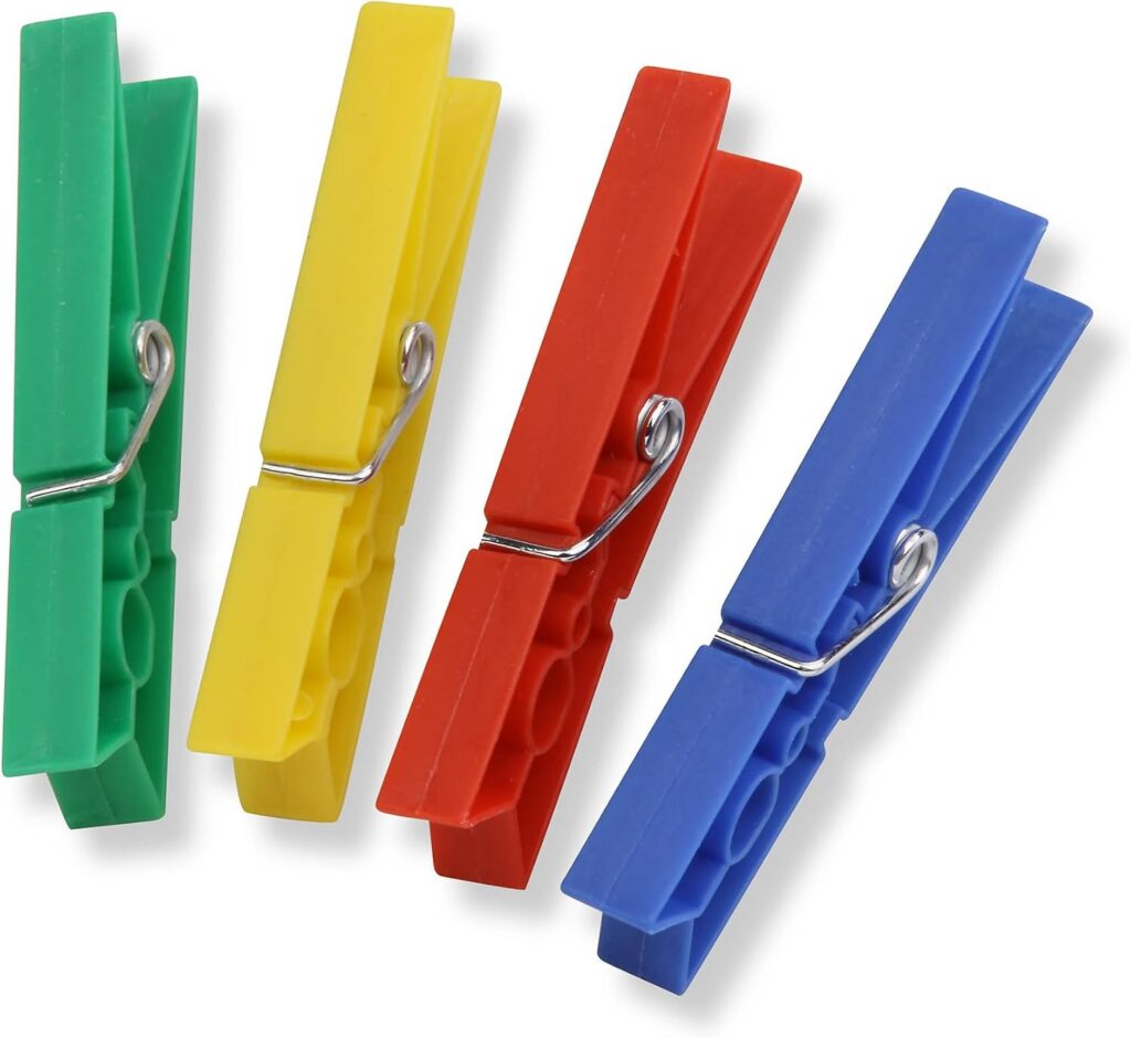 Pinzas de ropa de madera de abedul multicolor A00154125