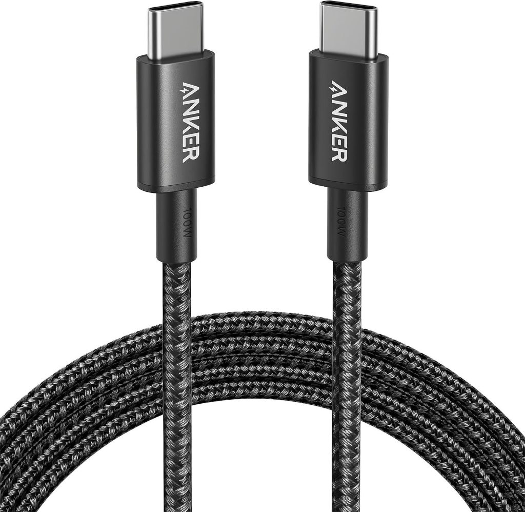 Cable USB-C de 100 W: Anker 333 de 100 W, 1,8 m