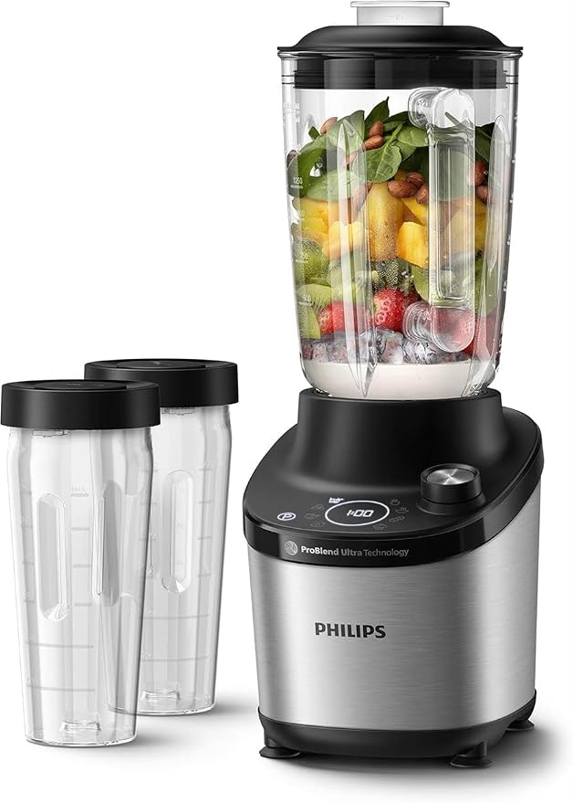 Philips HR3760/10 con jarra, selector y dos vasos individuales