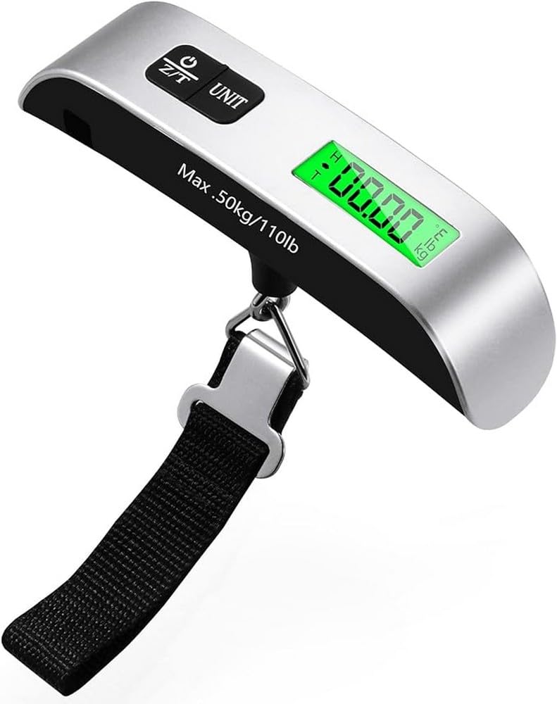 Báscula de maleta: Blendura digital, gris