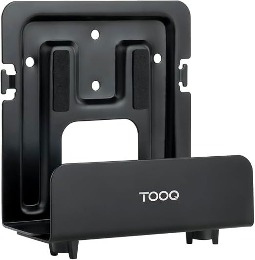 Soporte de pared TOOQ TQMPM4776 negro con bandeja ajustable