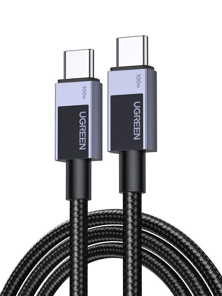 Cable USB-C de 100 W: UGREEN Zapix de 100 W, 1 m