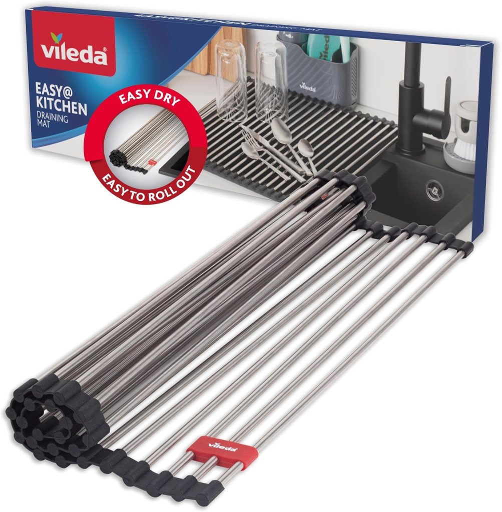 Escurreplatos: Vileda enrollable, 45 × 40 cm