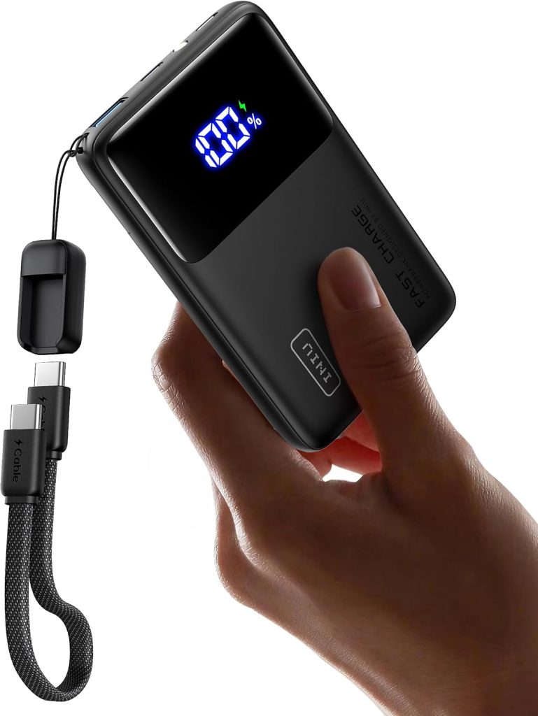 Powerbank INIU P55 de 10000 mAh y 45 W, negra