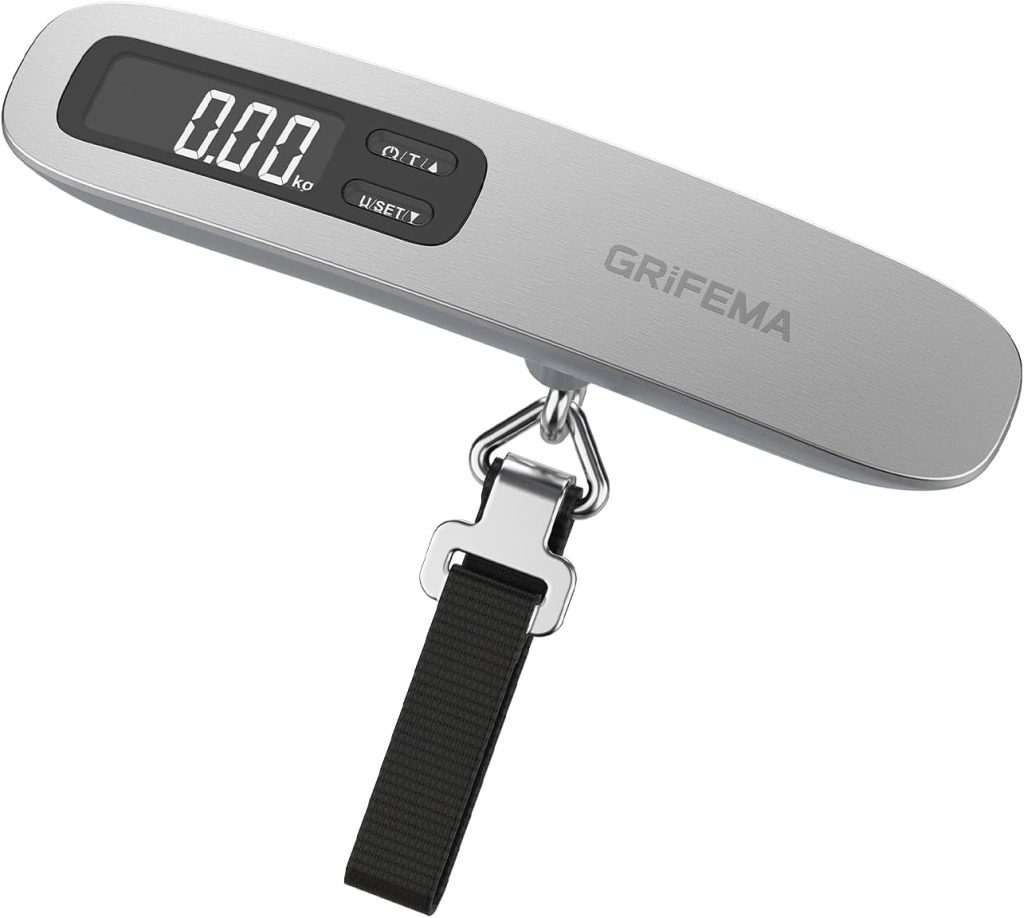 Báscula de maleta: GRIFEMA GA2006, plata