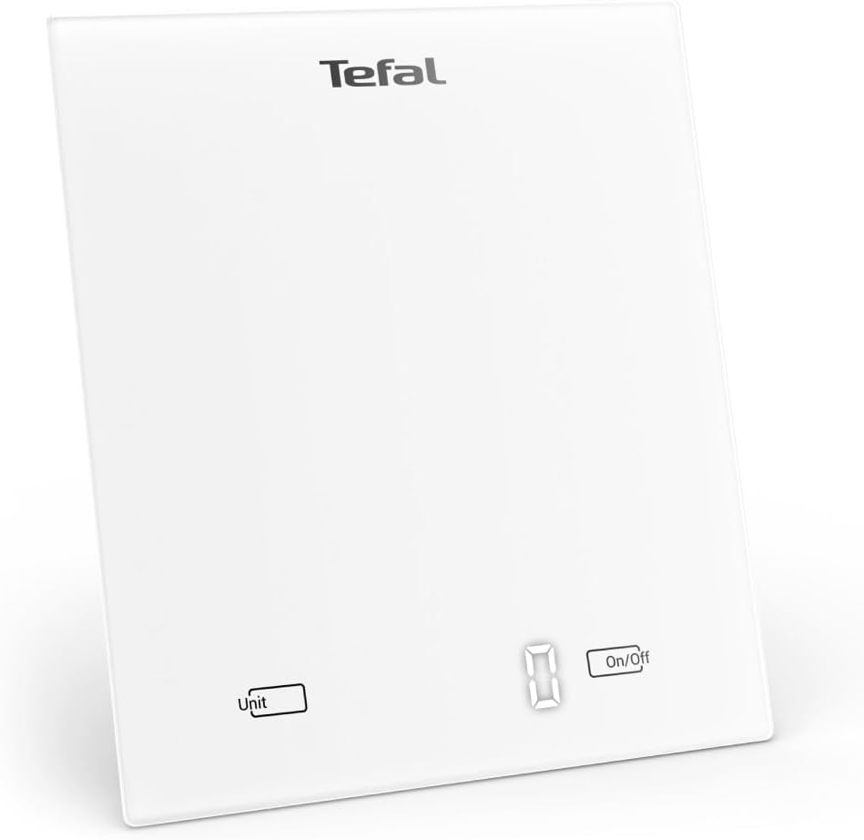 Báscula de cocina: Tefal Essential BC5504V0, blanca